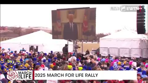 BREAKING: President Donald Trump at the March for Life promises to implement pro-life policies