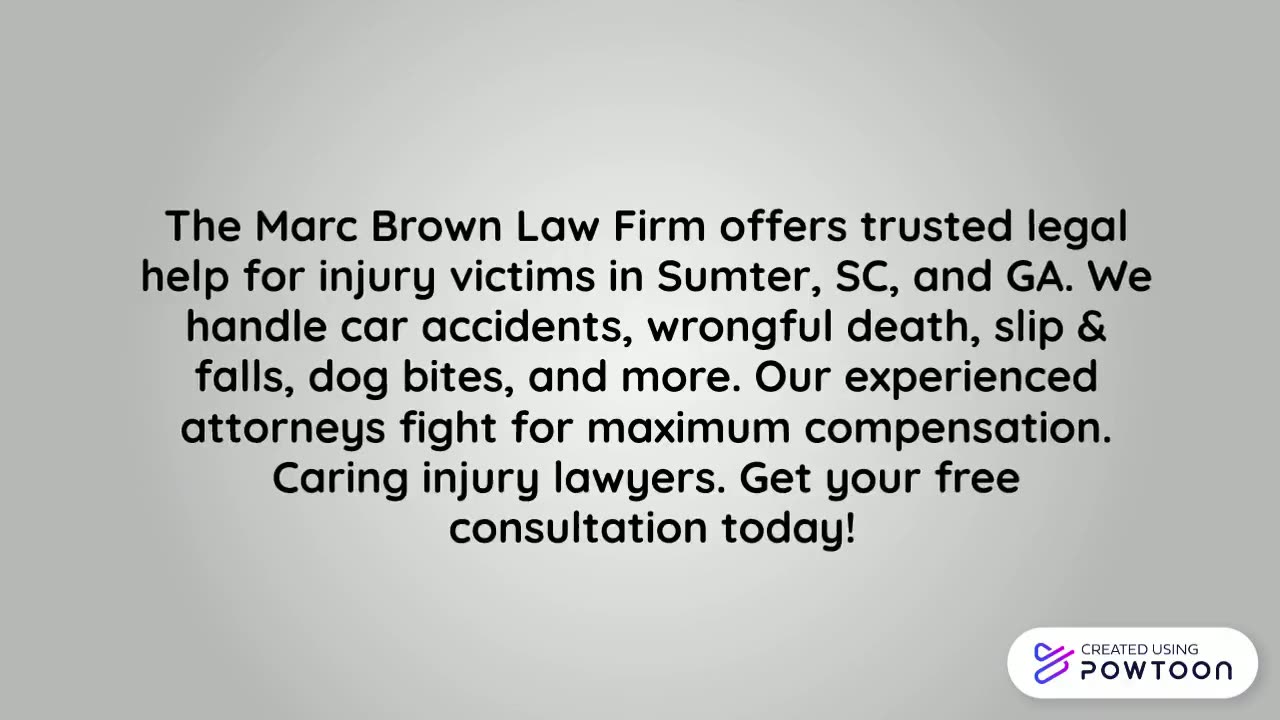 Sumter personal injury lawyer