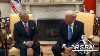 WATCH: President Trump Meets with the King of Jordan in the Oval Office - 2/11/25