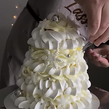 Меренговая ёлка 🎄РЕЦЕПТ