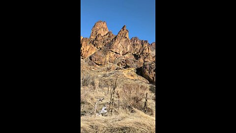 Cliffs at Leslie Gulch!