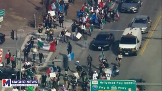 Vandals take the streets of Los Angeles to protest against Trump's Deportation MAGA Policies