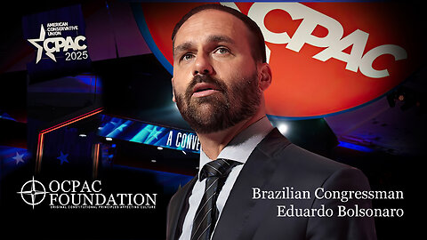 Brazilian Rep. Eduardo Bolsonaro Addresses OCPAC Foundation