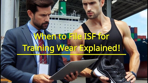 Demystifying ISF: When to File for Training Wear Imports