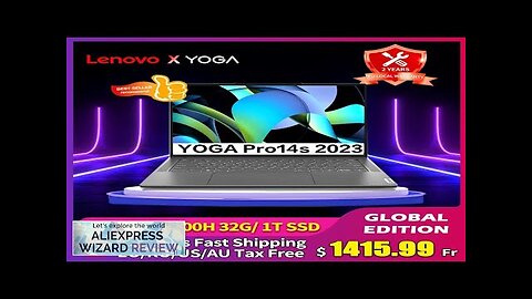 Lenovo YOGA Pro 14s Laptop 2023 13th Intel Core i5-13500H/i7-13700H 32GB 1T Review