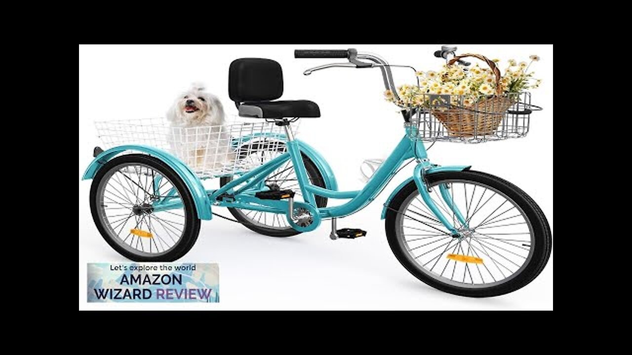 YITAHOME 24 & 26 Inch Adult Tricycle 1 & 7 Speed 3 Review