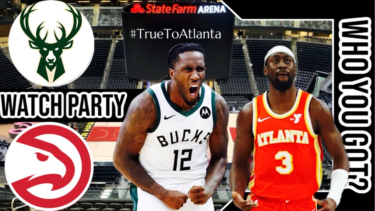 Milwaukee Bucks vs Atlanta Hawks | Live Play by Play | Watch Party Stream | NBA 3-4-25 Game 🏀🔥