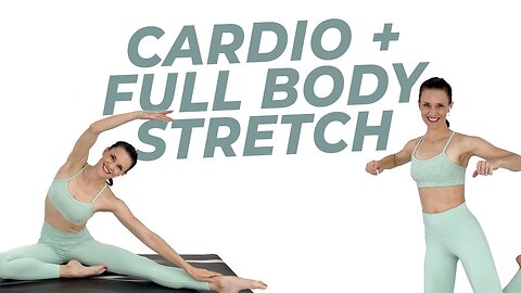 Pregnancy/Postpartum Cardio Workout + Stretch (Safe For All Trimesters + Postpartum)