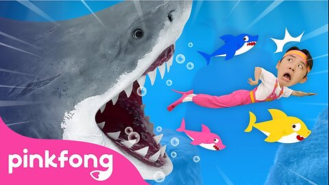 Run Away from the Sharks! Pinkfong Baby Shark Kids Song by Baby Shark