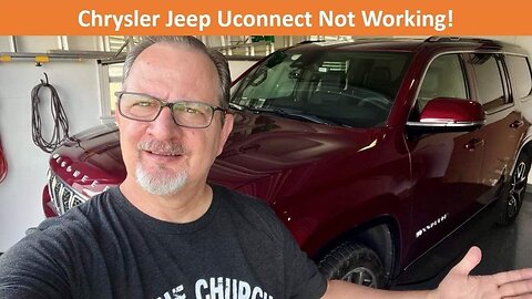 Jeep Wagoneer Uconnect Problem/Glitch - Shuts Down & Recycles - No Navigation/GPS - #jeepwagoneer