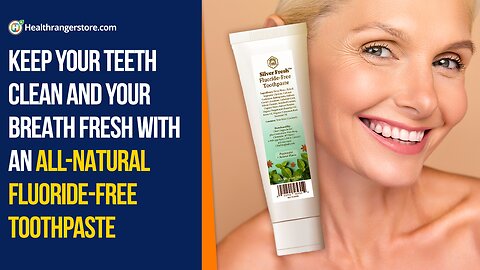 Keep your teeth clean and your breath fresh with an all-natural Fluoride-Free Toothpaste