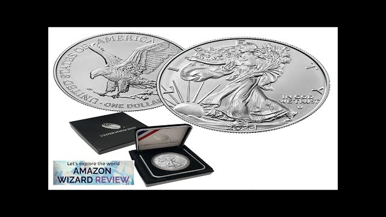 2024 American Silver Eagle $1 Brilliant Uncirculated US Mint Box Review