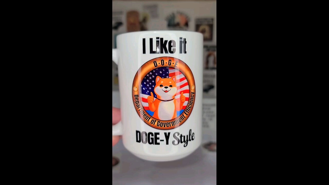 I like it DOGE-y style mug