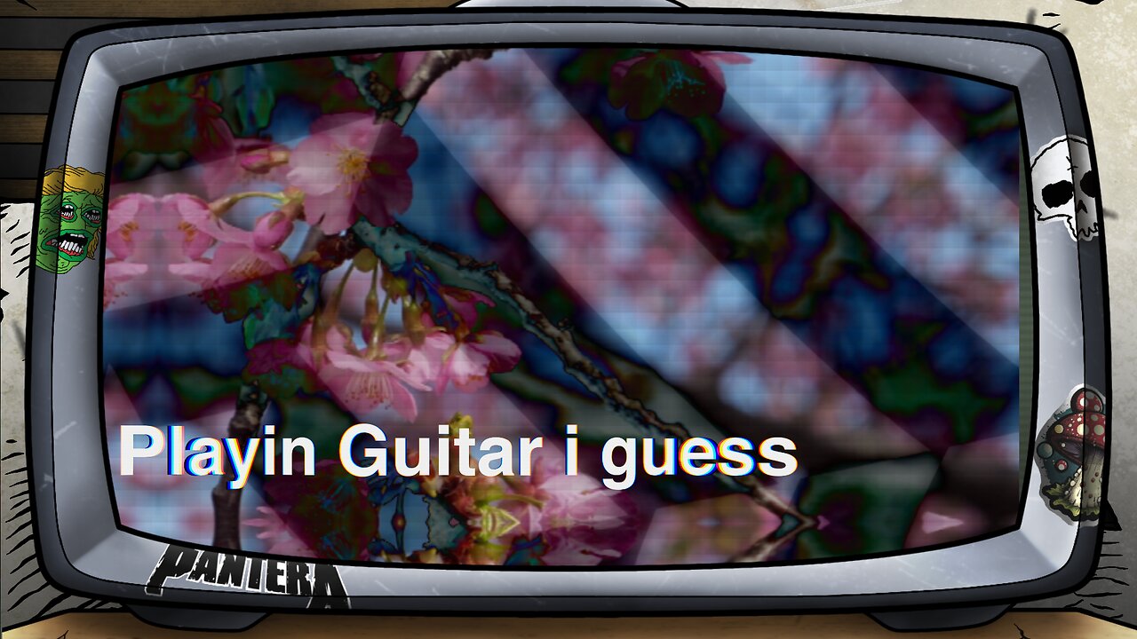 [ Playing Guitar for a minute i guess ]