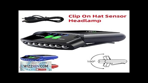 Mini LED Headlamp Clip On Cap Hat Light Head Torch Fishing Camping Review