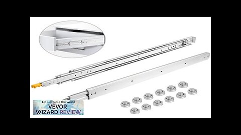 VEVOR Heavy Duty Drawer Slides 28" Length Locking Drawer Slides 500lbs Load Review