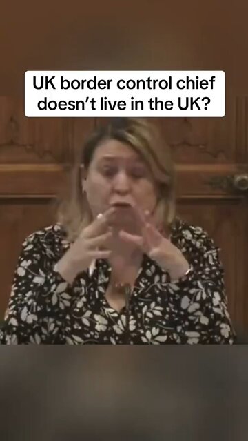 UK Border Chief LIVES IN FINLAND?! 🚨 #viral #shorts #ukbordercrisis