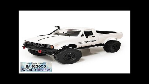 WPL C24 1/16 2.4G 4WD Crawler Truck RC Car Full Proportional Control Review