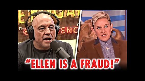 Joe Rogan Just EXPOSED The REAL Ellen DeGeneres And It’s SHOCKING!