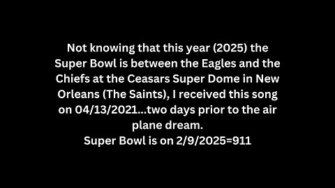 Prophetic Dream Compilation Regarding a Storm, Planes Crashing, and Ties to Super Bowl