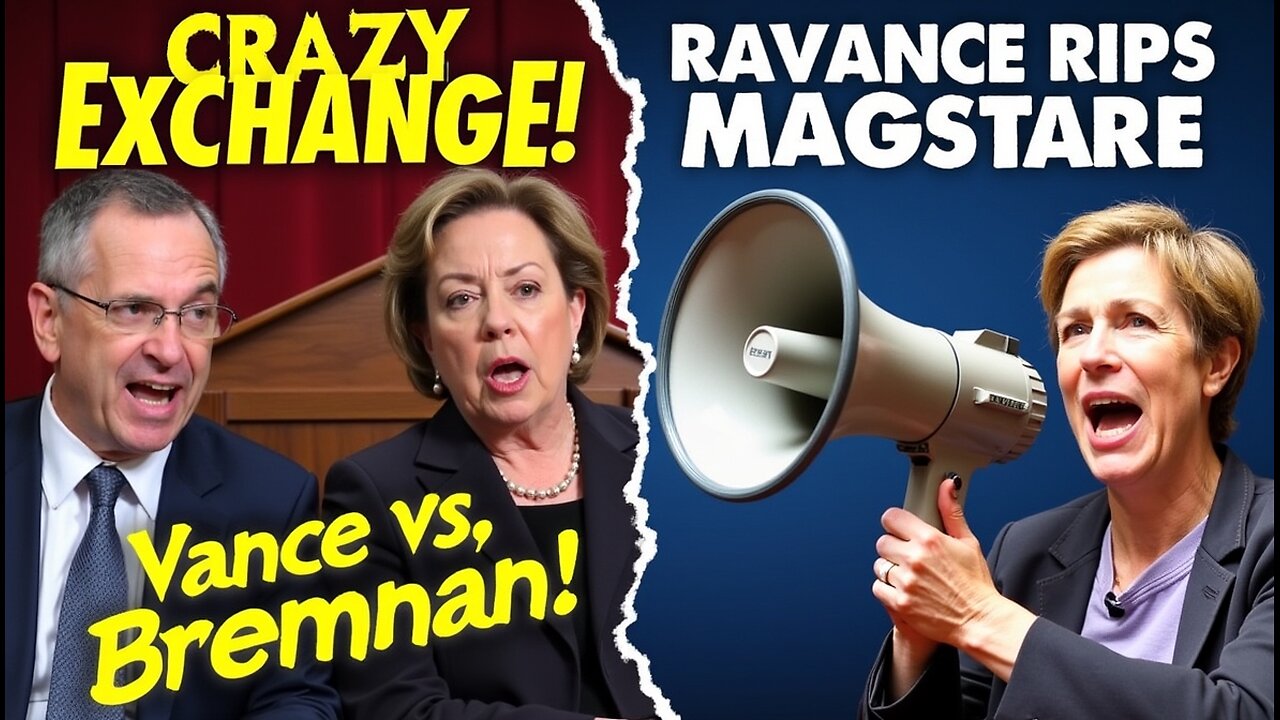 Vance's Powerful Response to Brennan's Holocaust Remarks!