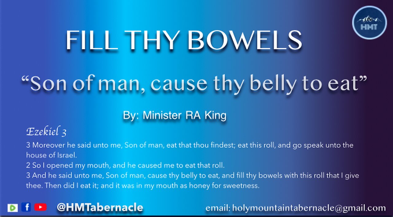 Fill Thy Bowels