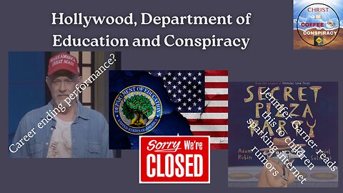 Episode # 66 - Hollyweird Conspiracy 😵‍💫🍕| Abolish the Department of Education 💥💣