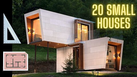 🏡✨ 20 Tiny Houses That Will Amaze You with Their Architectural Design ✨🏡