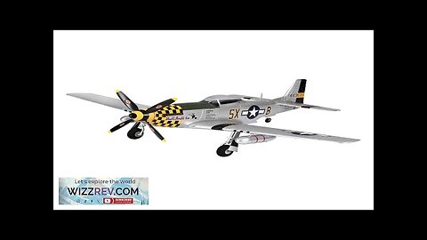 TOP RC HOBBY P-51 Mustang 750mm Wingspan EPO RC Airplane Warbird KIT Review