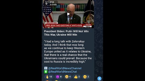 News Shorts: Biden versus Putin