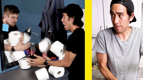 Quarantine Magic Tricks - Zach King Compilation