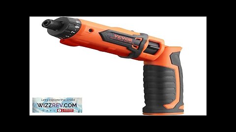 VEVOR Cordless Screwdriver 4V 7Nm Electric Screwdriver Rechargeable Set with 11 Accessory Review