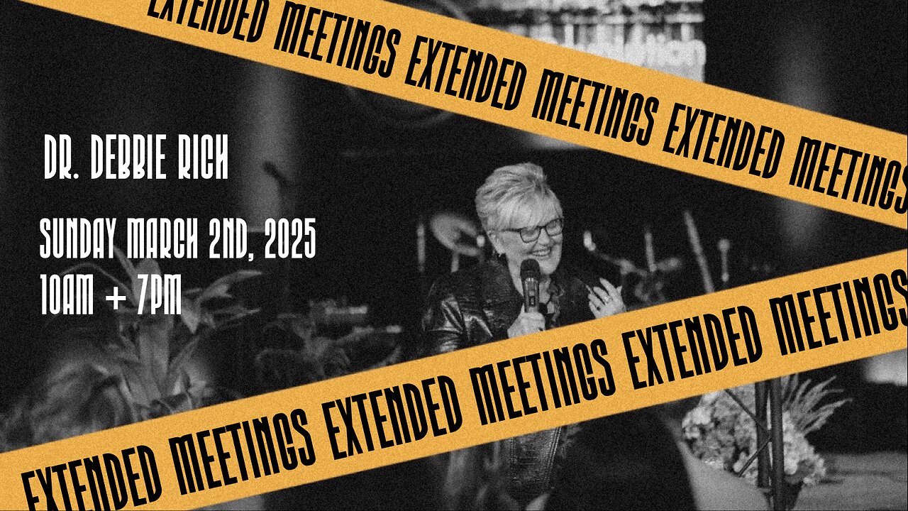 Dr. Debbie Rich Holy Ghost & Fire Meetings EXTENDED #8