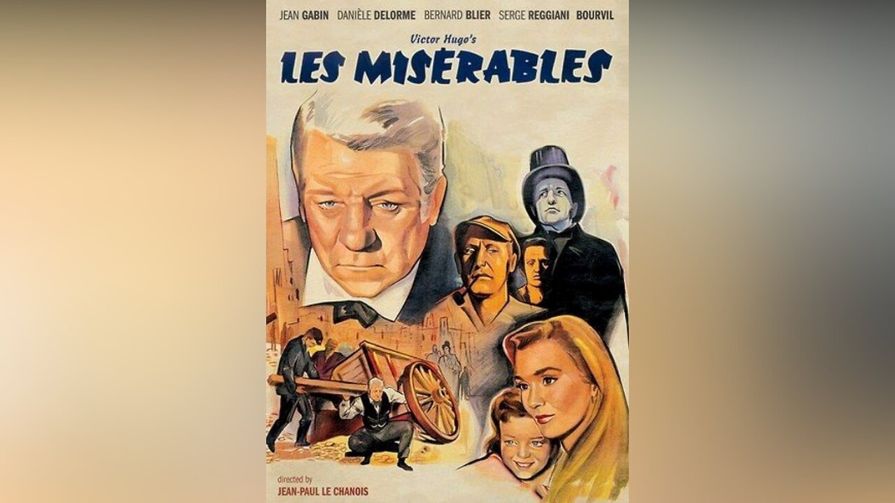 Les Misérables - Jean Gabin (Film 1958 - ENG SUB)