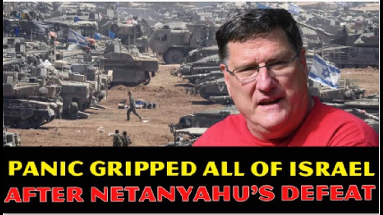 Scott Ritter Reveals: Chaos Grips Israel After Netanyahu’s Defeat, Trump’s Unthinkable Move