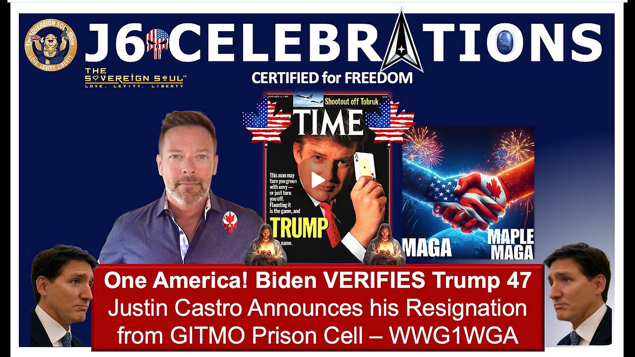 NCSWIC- Joe Biden VERIFIES Trump 47, Justin Trudeau Resigns at GITMO, [DS] Deal Cutting & More!