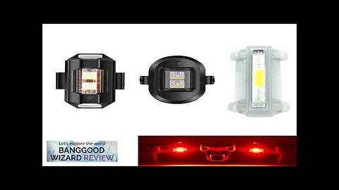 FSum Universal Night Flying LED Flash Light Rechargeable Warning Signal Lamp AntiCollision Review