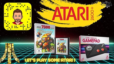 Atari 2600+ UPDATE | Testing CX78+ Gamepad & Bentley Bear's Crystal Quest! Let's Play some Atari?!