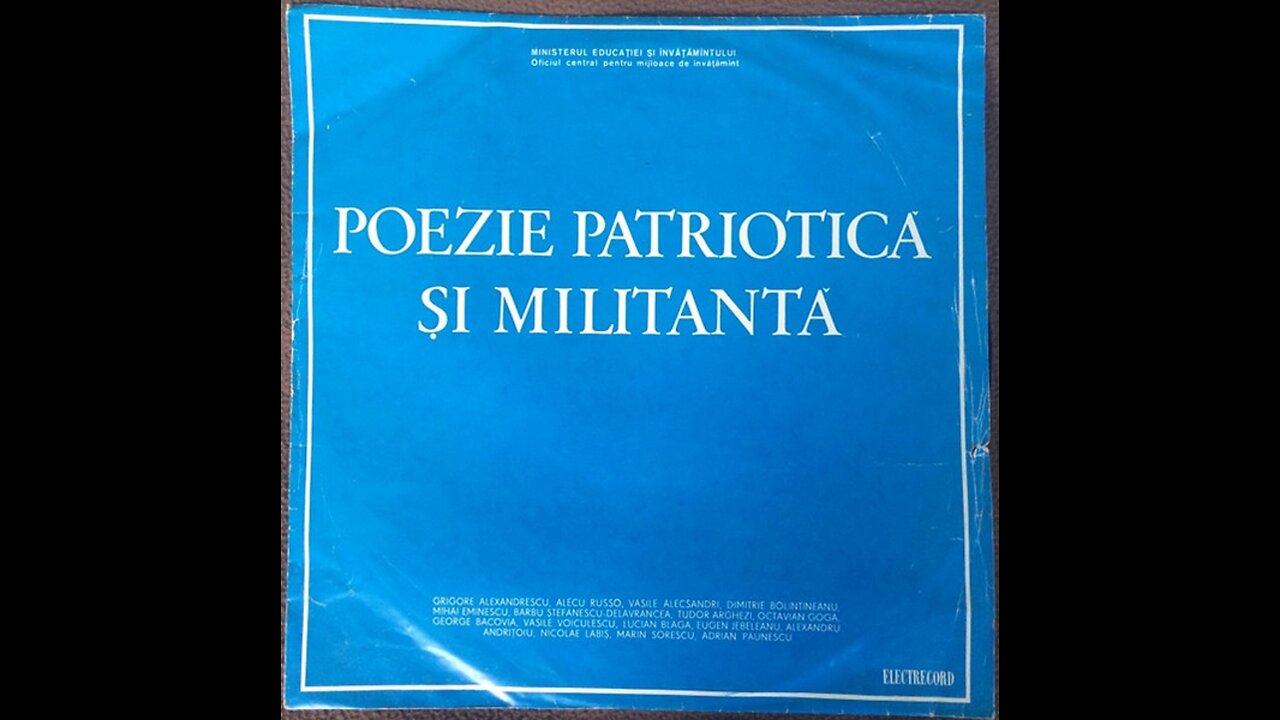 "Da,mai avem" de Adrian Paunescu in recitare proprie