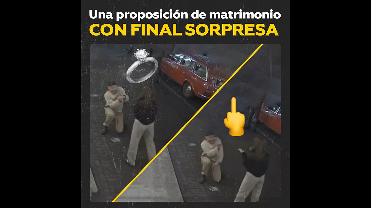 Hombre hace broma cruel durante pelea con su novia