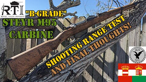 Royal Tiger Imports B-Grade Steyr M95 Mannlicher Carbine Shooting Range Test and Final thoughts!