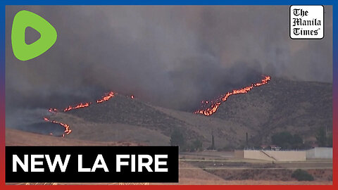 New wildfire near Los Angeles explodes to 8,000 acres, forces evacuations