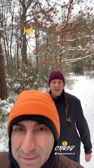 Super Bowl Sunday snow hike