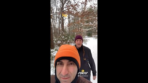 Super Bowl Sunday snow hike