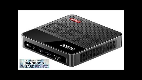 AOOSTAR GEM12 AMD Ryzen 7 8845HS 8 Core 16-thread Mini PC 32GB Review