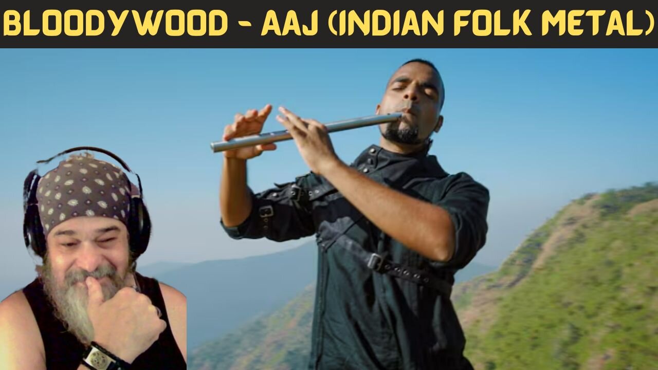 FREAKING LOVE THIS! - Metal Dude * Musician - (REACTION) - Bloodywood - "Aaj" - (Indian Folk Metal)