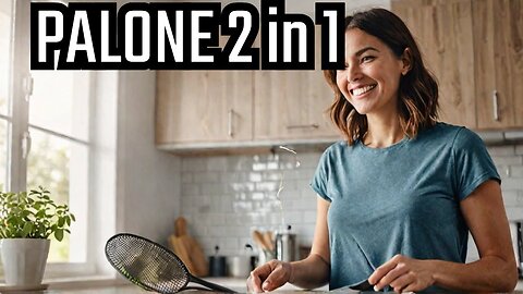 PALONE 2 in 1 Bug Zapper Racket Review