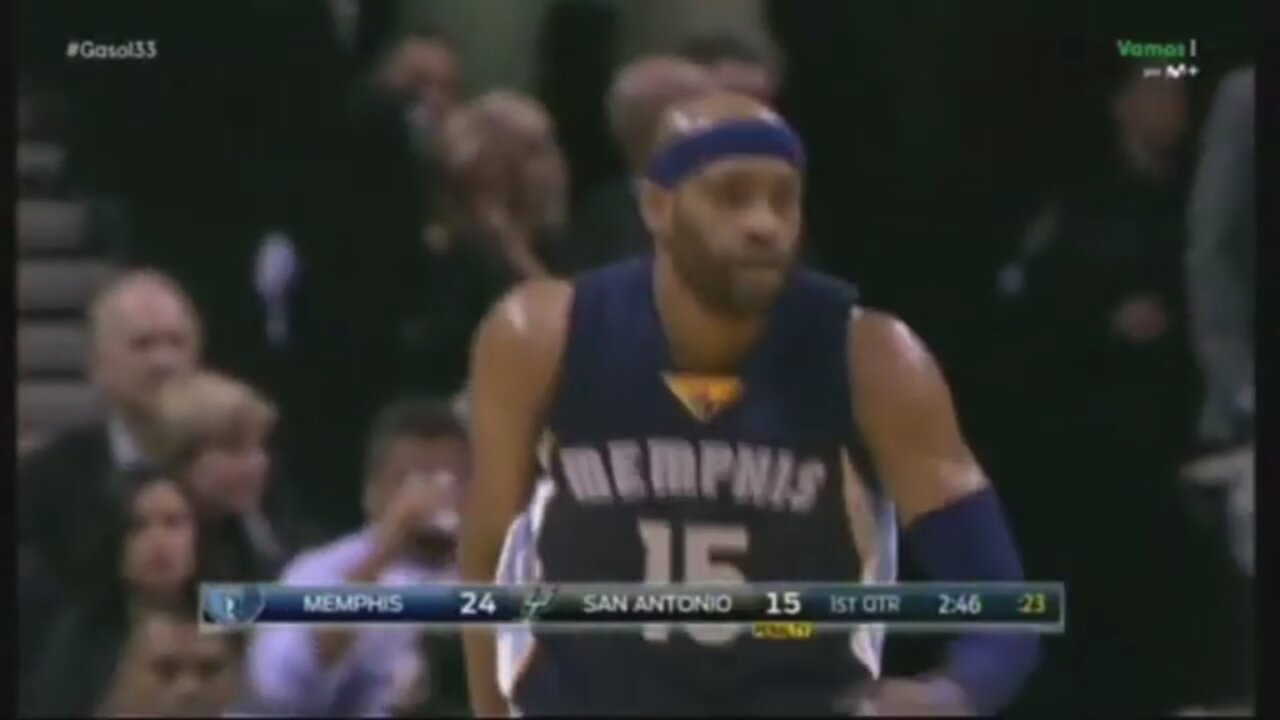 Vince Carter 18 Points 3 Ast 3 Stl @ Spurs, 2014-15.