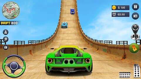 Ramp Car Game | Ramp Car Stunt | Ramp Car Racing | Ramp Car Stunt Game | Slowly Gamerz