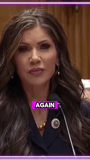 Kristi Noem Wants To Fix The Secret Service #krisitinoem #secretservice #alexrwagner